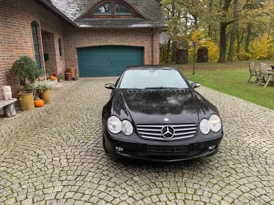 Używany Mercedes SL500 306 KM (225 kW) 2006 Czarny Kabriolet