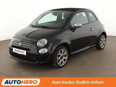 Usata Fiat 500C Rockstar 69 CV (50 kW) 2020 Nero Cabrio