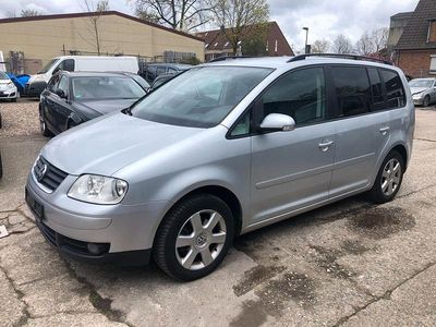 Gebraucht VW Touran Goal 116 PS (85 kW) 2006 Silber Van / Kleinbus