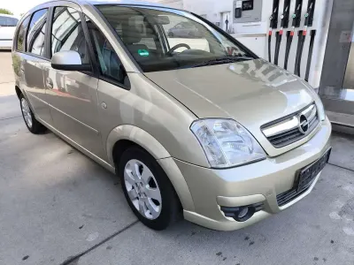 Gebraucht Opel Meriva Edition 90 PS (66 kW) 2006 Champagner silber m2 Van / Kleinbus