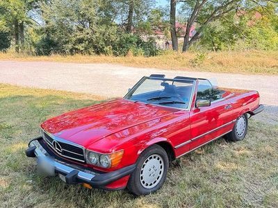 Usata Mercedes 560 227 CV (166 kW) 1987 Rosso Cabrio