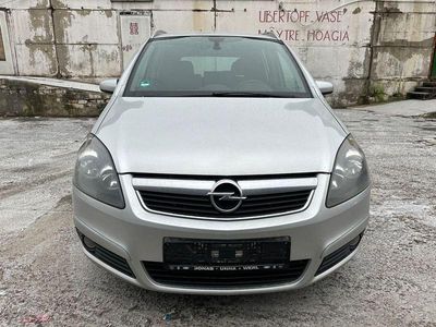 Gebraucht Opel Zafira Edition 94 PS (69 kW) 2007 Silber Van / Kleinbus