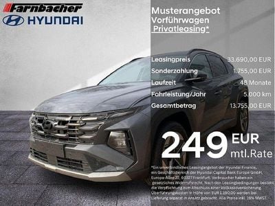 Neu Hyundai Tucson Trend 215 PS (158 kW) 2025 Grau SUV
