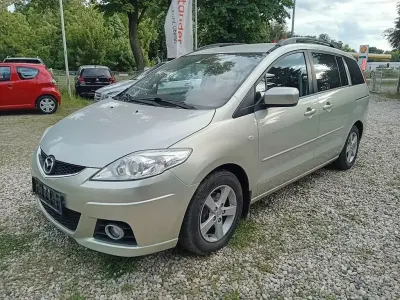 Gebraucht Mazda 5 Exclusive 110 PS (80 kW) 2010 Beige Van / Kleinbus