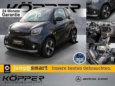 Gebraucht Smart ForTwo Coupé Exclusive 60 kW (82 PS) 2023 Schwarz Kleinwagen