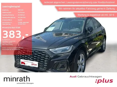 Używany Audi Q5 Sportback Ambiente 204 KM (150 kW) 2022 Czarny SUV
