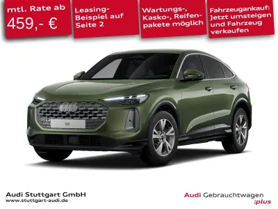 Gebraucht Audi Q5 Sportback S-Line 204 PS (150 kW) 2025 Distriktgrün metallic SUV