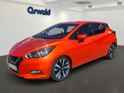 Usata Nissan Micra Tekna 117 CV (86 kW) 2019 Arancione Utilitaria