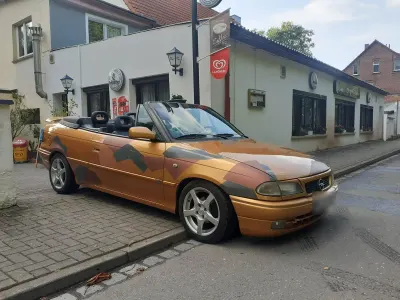 Gebraucht Opel Astra Cabriolet Edition 75 PS (55 kW) 1995 Gold Cabrio