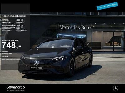 Schwarzlack obsidianschwarz (metallic) Gebraucht 2024 Mercedes EQS 53 AMG AMG Limousine | 94.853 € (Etwas zu teuer)