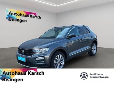 Second-hand VW T-Roc Style 110 CP (80 kW) 2021 Gri SUV
