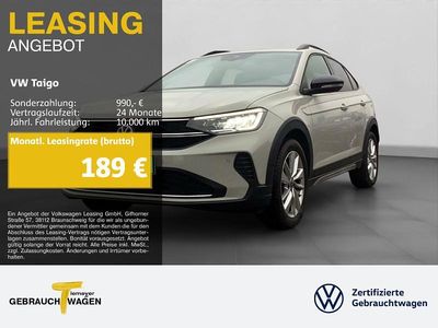 Gebraucht VW Taigo Goal 116 PS (85 kW) 2025 Grau SUV
