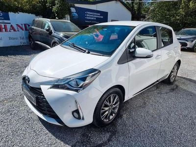 Begagnad Toyota Yaris Comfort 111 HK (81 kW) 2017 Vit Halvkombi