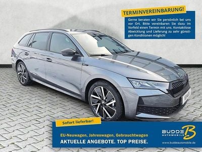 Neu Skoda Octavia SportLine 204 PS (150 kW) 2025 Stahlgrau Kombi