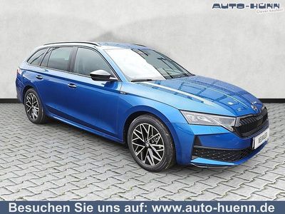 Neu Skoda Octavia SportLine 150 PS (110 kW) 2025 Raceblau metallic Kombi