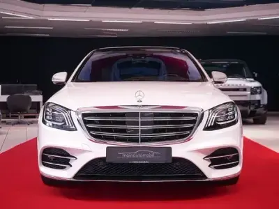 Brugt Mercedes S400 AMG 340 HK (250 kW) 2018 Hvid Sedan