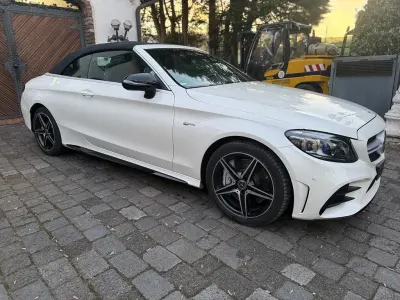 Usata Mercedes C43 AMG AMG 390 CV (286 kW) 2020 Bianco Cabrio
