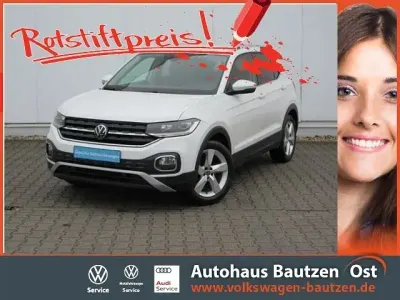 Gebraucht VW T-Cross Style 110 PS (80 kW) 2021 Weiß SUV