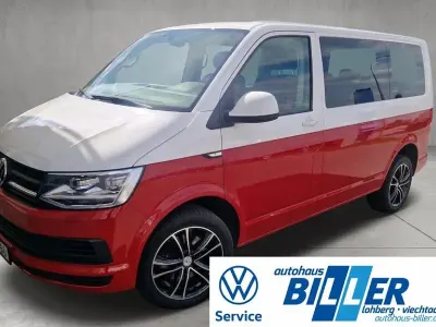 Gebraucht VW Caravelle 199 PS (146 kW) 2019 Candyweiß/kirschrot Van