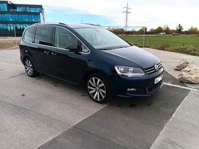 gebraucht VW Sharan IQ.DRIVE 1.4 TSI 110kW Benzin 7Sitzer 18" Top Sound