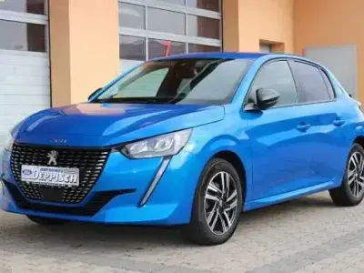 Gebraucht Peugeot 208 Allure 101 PS (74 kW) 2023 Vertigoblaumetallic (metallic) Kleinwagen