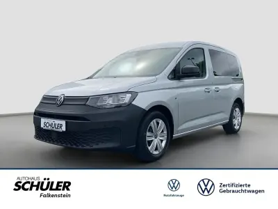 Gebraucht VW Caddy Basis 122 PS (89 kW) 2022 Silber (reflexsilber metallic) Van / Kleinbus
