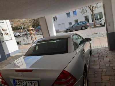 Gebraucht Mercedes SLK200 164 PS (120 kW) 2000 Silber Cabrio