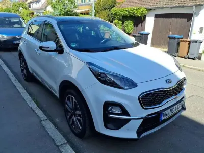Gebraucht Kia Sportage Platinum 185 PS (136 kW) 2021 Weiß SUV