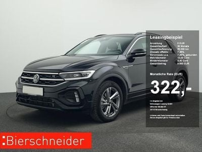 Gebraucht VW T-Roc R-line 150 PS (110 kW) 2025 Schwarz SUV