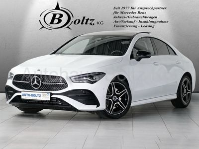 Gebraucht Mercedes CLA200 AMG 163 PS (119 kW) 2023 Digitalweiß (metallic) Coupé