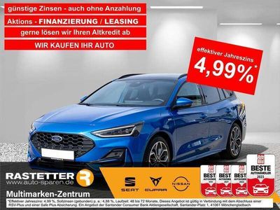 gebraucht Ford Focus Turnier Hybrid Aut. ST-Line X 5Jahre+PanoSD+Matrix+ACC+Kamera+ParkAss+Winter