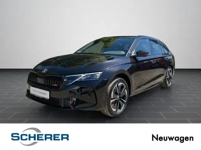 Neu Skoda Octavia RS 265 PS (194 kW) 2026 Schwarz Kombi