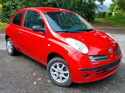 Gebraucht Nissan Micra Visia 65 PS (47 kW) 2006 Rot Kleinwagen