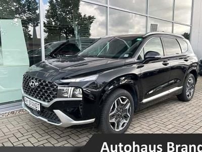Schwarz Gebraucht 2024 Hyundai Santa Fe Signature SUV | 38.450 € (Guter Preis)
