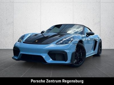 Neu Porsche Boxster Spyder 500 PS (367 kW) 2025 Blau Cabrio