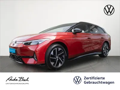 Brugt VW ID.7 GTX 250 kW (340 HK) 2025 Rød Stationcar