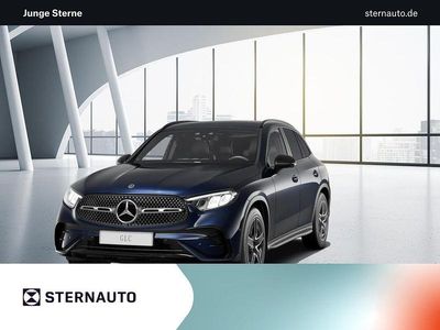 Gebraucht Mercedes GLC300 AMG line 258 PS (189 kW) 2024 Metalliclack nautikblau metallic SUV