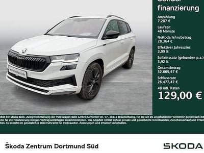 Usata Skoda Karoq SportLine 190 CV (139 kW) 2024 Bianco SUV