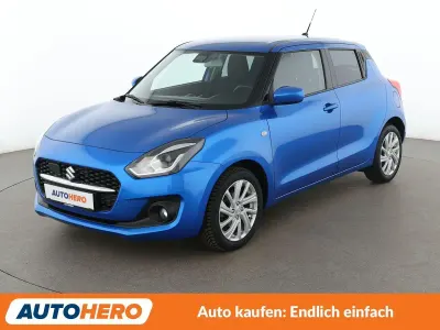 Gebraucht Suzuki Swift Comfort 83 PS (61 kW) 2021 Blau Kleinwagen