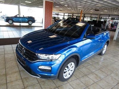 Gebraucht VW T-Roc Cabriolet R 150 PS (110 kW) 2022 Blau Cabrio
