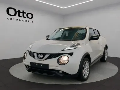 Używany Nissan Juke Acenta 116 KM (85 kW) 2015 Biały SUV