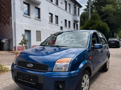 Gebraucht Ford Fusion 80 PS (58 kW) 2009 Blau Kleinwagen