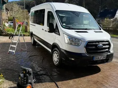Gebraucht Ford Transit 170 PS (125 kW) 2020 Weiß Van / Kleinbus