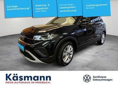 Gebraucht VW T-Cross Goal 116 PS (85 kW) 2025 Schwarz SUV