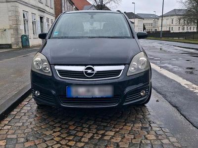 Gebraucht Opel Zafira Sport 110 PS (80 kW) 2007 Schwarz Van / Kleinbus