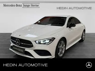 Gebraucht Mercedes CLA200 AMG 163 PS (119 kW) 2023 Weiß polarweiß Coupé