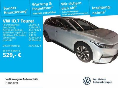 Gebraucht VW ID.7 Pro 210 kW (286 PS) 2025 Silber Kombi