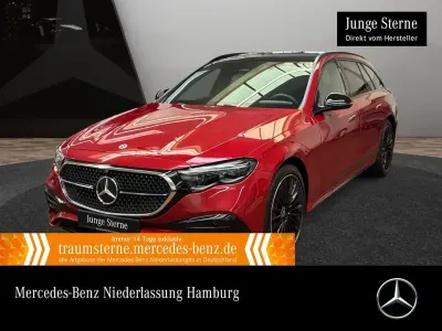 Używany Mercedes E300 AMG 197 KM (144 kW) 2025 Czerwony Sedan/Limuzyna