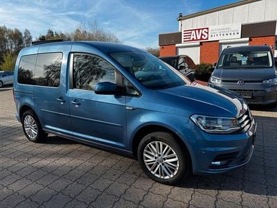Gebraucht VW Caddy Comfortline 102 PS (75 kW) 2016 Blau Van / Kleinbus