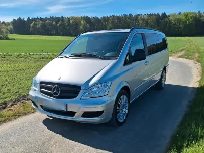 Gebraucht Mercedes Viano 204 PS (150 kW) 2008 Silber Van / Kleinbus
